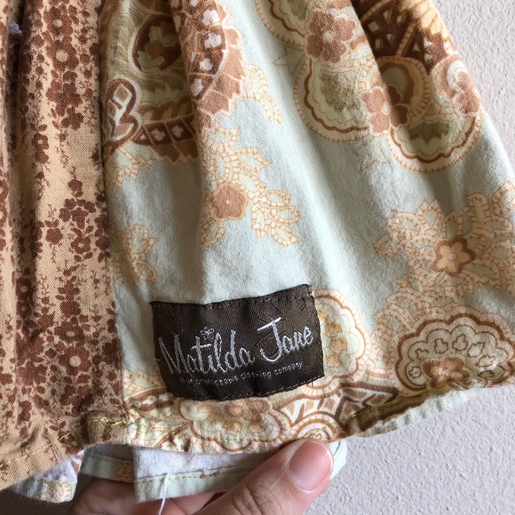 Matilda Jane Molly the Envy Skirt 10 EUC - Picture 4 of 5